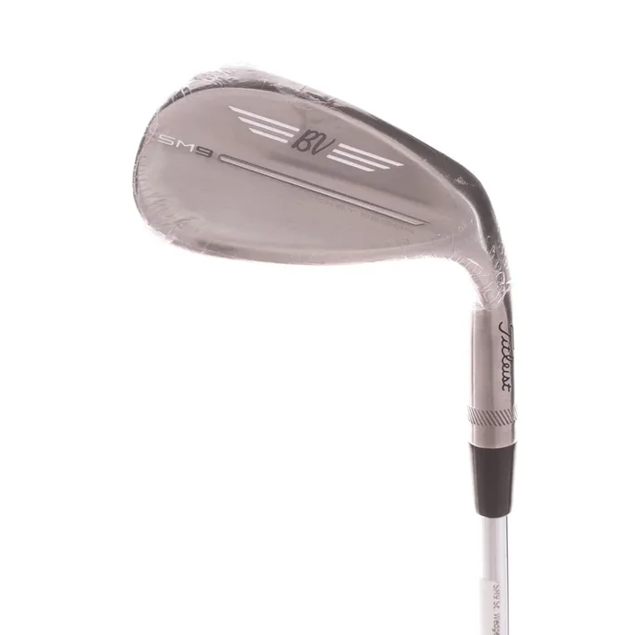 Titleist Vokey SM9 Brushed Steel Steel Men’s Right Sand Wedge 3/4″ Long 56 Degree 12 Bounce D Grind Wedge – BV Vokey Wedge