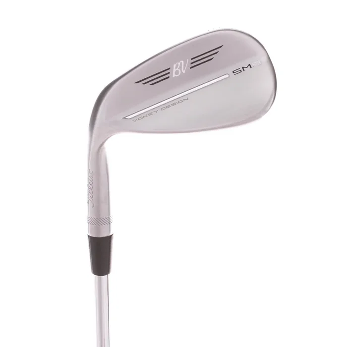 Titleist Vokey SM9 Tour Chrome Steel Men’s Left Gap Wedge 1/2″ Long 52 Degree 12 Bounce F Grind Regular – N.S Pro 880 AMC R