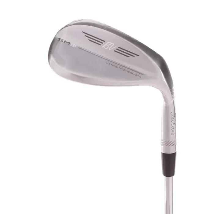 Titleist Vokey SM9 Tour Chrome Steel Men’s Right Lob Wedge 58 Degree 12 Bounce D Grind Wedge – BV Vokey Wedge