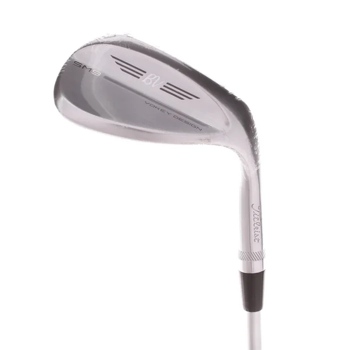 Titleist Vokey SM9 Tour Chrome Steel Men’s Right Lob Wedge 60 Degree 08 Bounce M Grind Extra Stiff – KBS Tour C-Taper 130 X