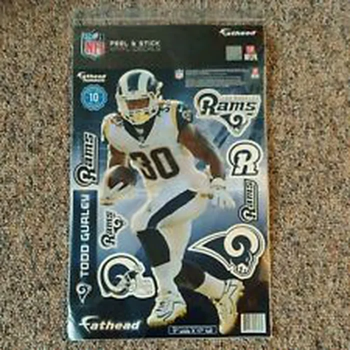 Todd Gurley Los Angeles Rams 2018 Fathead Teammate Sticker Wall Decal 9″ X17″
