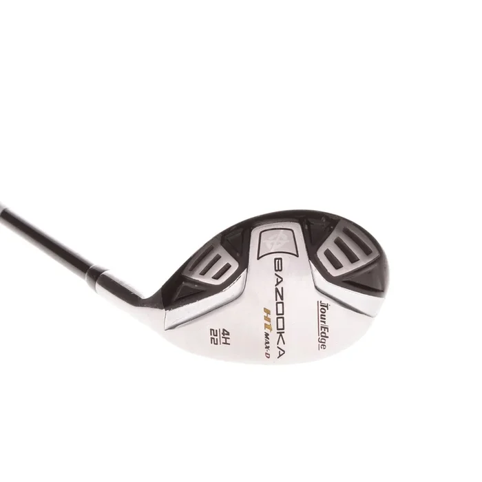 Tour Edge Bazooka H1 Max D Graphite Ladies Right Hand 4 Hybrid 22 Degree Ladies – Aldila NV 65