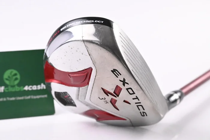 Tour Edge Exotics XCG V #3 Wood / 15 Degree / Stiff Flex Javln FX Shaft