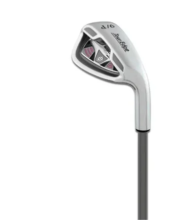 Tour Edge Max-J 9/PW Iron for Ages 3-5 (kids 36-44″ tall) Red