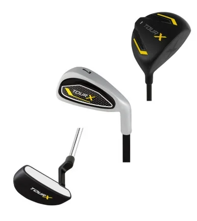 Tour X 3 Club Bundle for Ages 5-7 (kids 38-46″ tall) No Bag – Right Hand