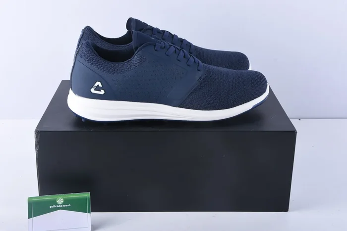 Travis Matthews Money Maker Golf Shoes / Size UK 9.5 / Blue & White