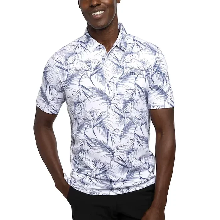 TravisMathew Around The Bay Golf Polo White – 23 Men