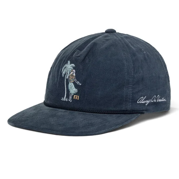 TravisMathew Layover Leisure Snapback Hat – Total Eclipse