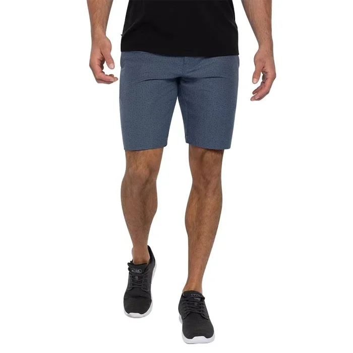 TravisMathew No Map Needed Golf Shorts Heather Dress Blues – SS23 Men