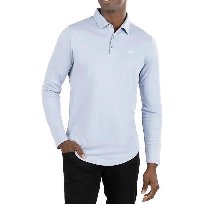 TravisMathew Wilderness Longsleeve Golf Polo 2022