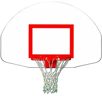 Trigon Sports Fan-Shape Backboard