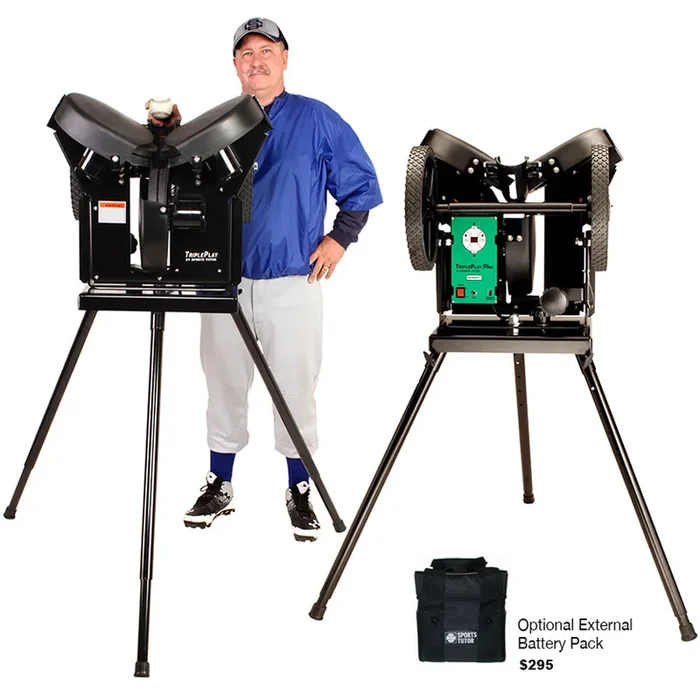 TriplePlay Plus Baseball Pitching Machine