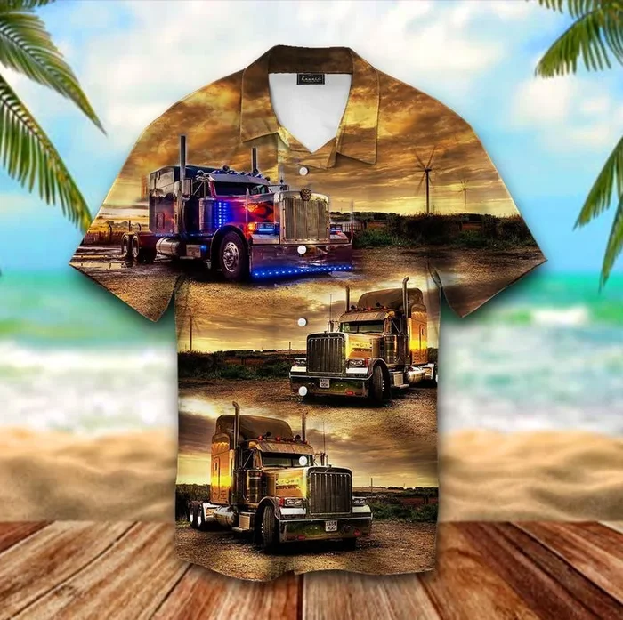 Truck Fantasy Hawaiian Shirt- For men and women – Fanshubus – Fanshubus.com