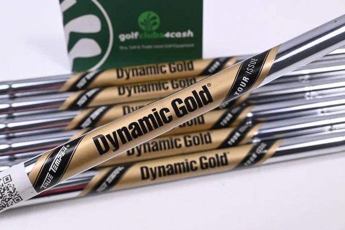 True Temper Dynamic Gold S400 Shafts / Stiff Flex / Set of 7 / .355 Taper Tips
