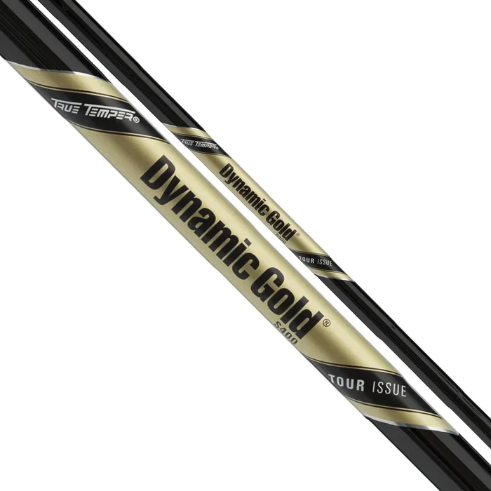 True Temper Dynamic Gold Tour Issue Black Onyx Steel Shaft (0.355″ Tapered Tip)