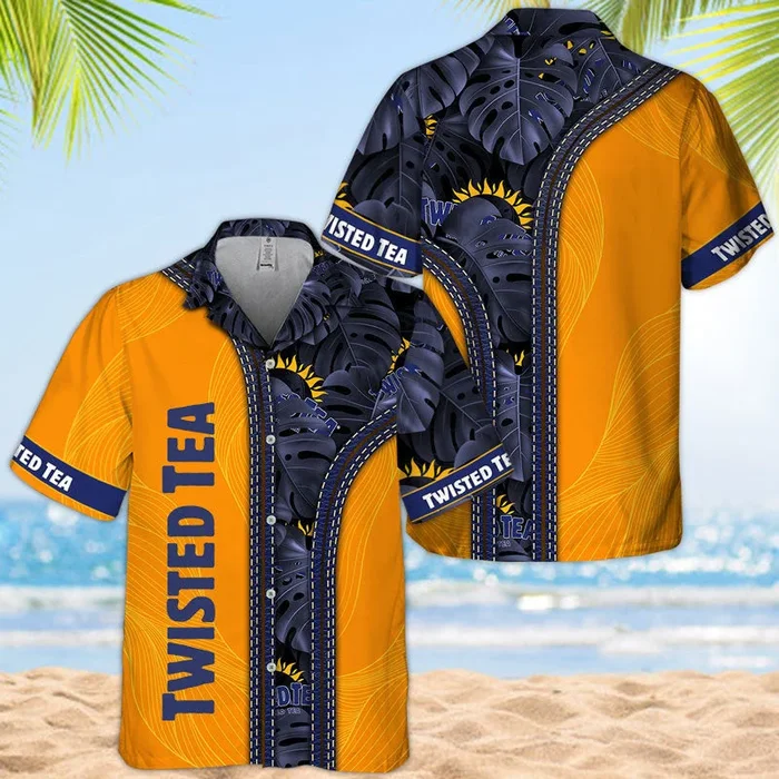 Twisted Tea Palm Leaves Majesty Hawaiian Shirt – Fanshubus.com