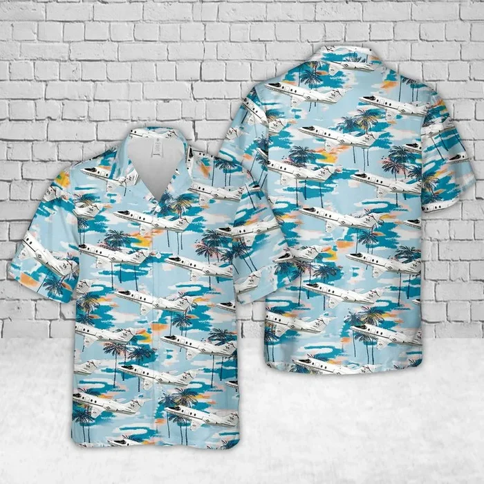U.S Air Force Raytheon T-1 Jayhawk Hawaiian Shirt – Fanshubus.com