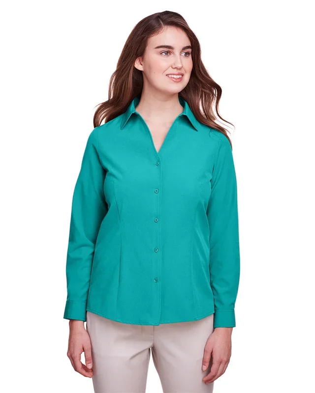 UltraClub Ladies’ Bradley Performance Woven Shirt