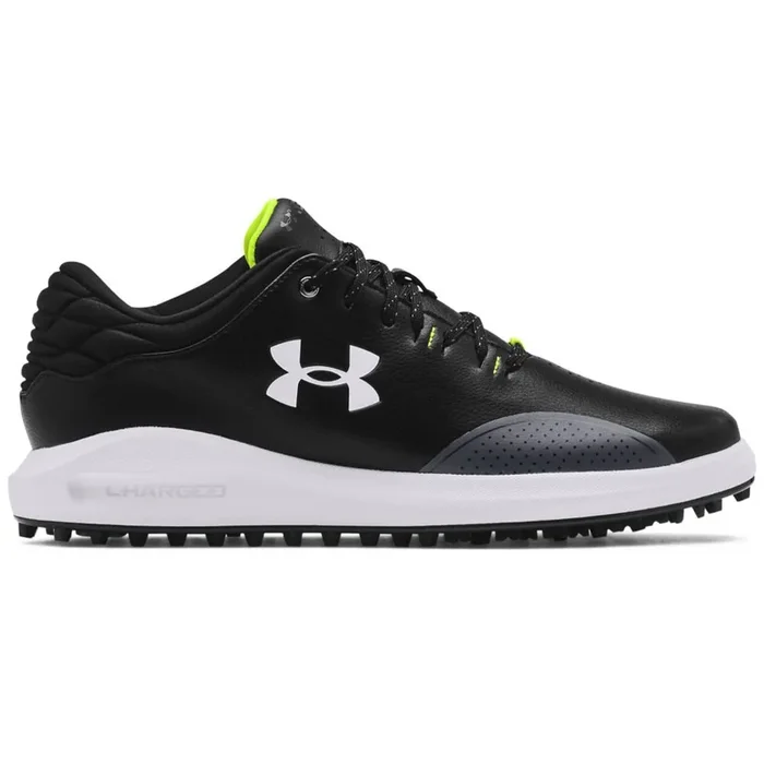 Under Armour Draw Sport Spikeless Shoes – Black/Pitch Grey/White