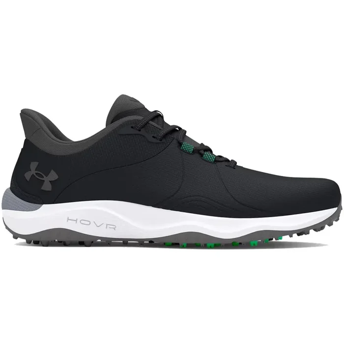 Under Armour Drive Pro Spikeless Waterproof Shoes – Black/Black/Titan Gray