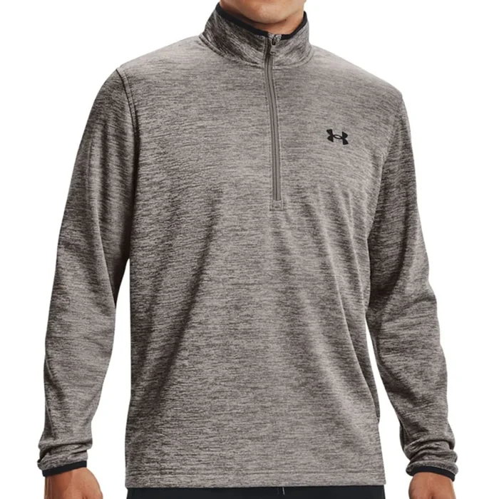 Under Armour Fleece 1/2 Zip Pullover – Concrete/Black