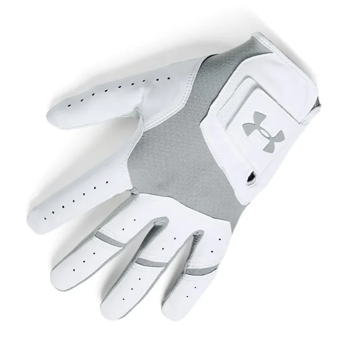 Under Armour Iso-Chill Cabretta Leather Golf Glove – Steel