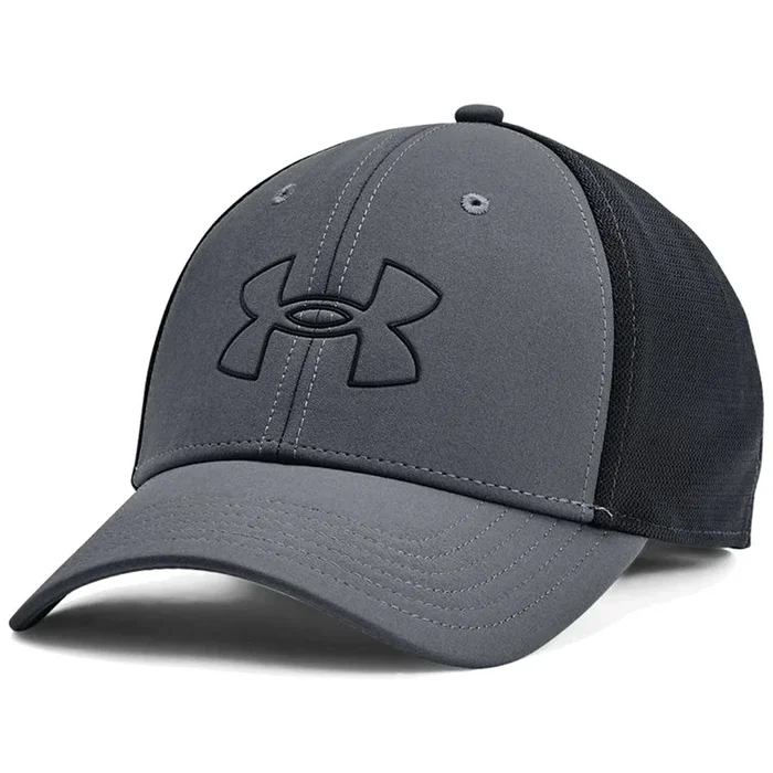 Under Armour Iso-Chill Driver Mesh Adjustable Cap – Pitch Grey/Black