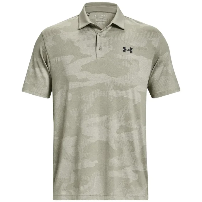 Under Armour Playoff Camo Jacquard Polo Shirt – Grove Green