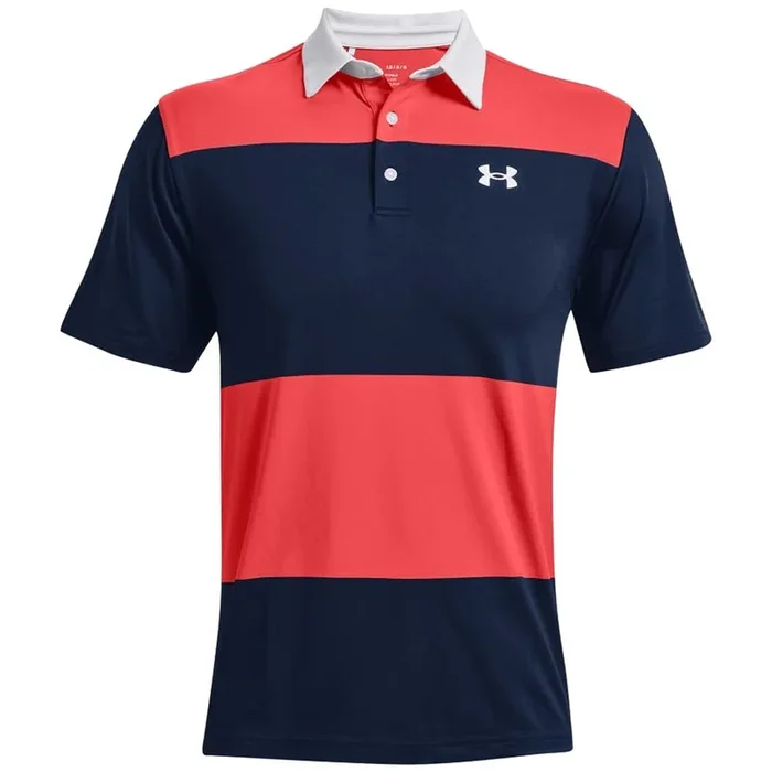 Under Armour Playoff Polo Shirt 2.0 – Rush Red/Academy