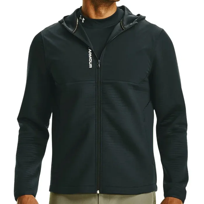 Under Armour Storm Daytona Full Zip Hoodie – Black/Reflective