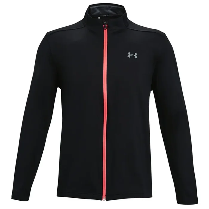 Under Armour Storm Full Zip Midlayer – Black/Venom Red
