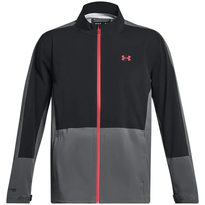 Under Armour Stormproof 3.0 Waterproof Jacket – Black/Pitch Grey