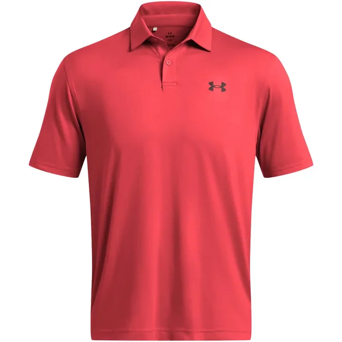 Under Armour T2G Polo Shirt – Red Solstice/Black