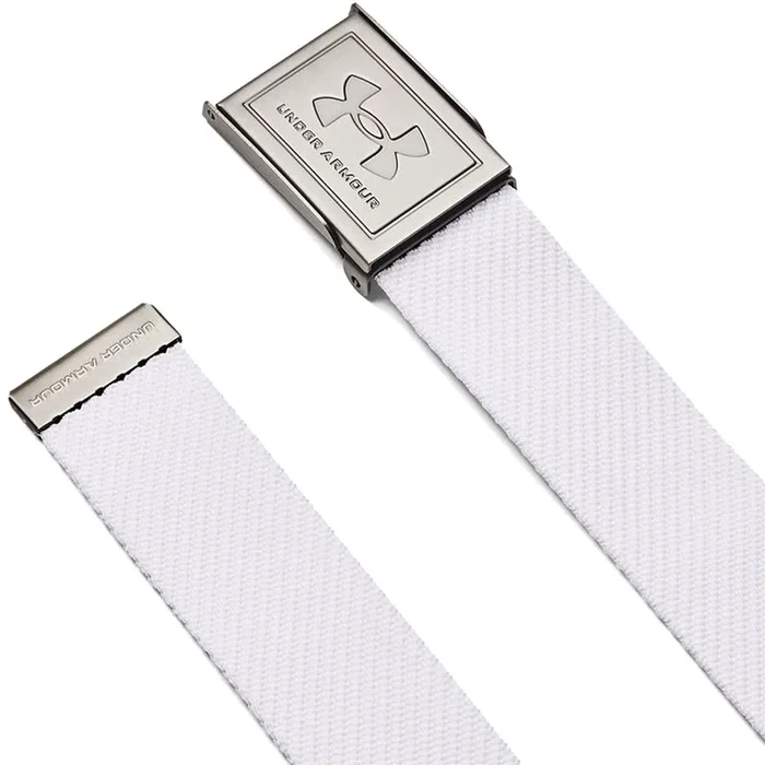 Under Armour Webbing Belt – White/Halo Grey