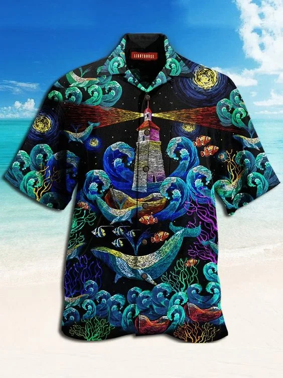 Undersea Hawaiian Shirt | For Men & Women | Adult |- For men and women – Fanshubus – Fanshubus.com