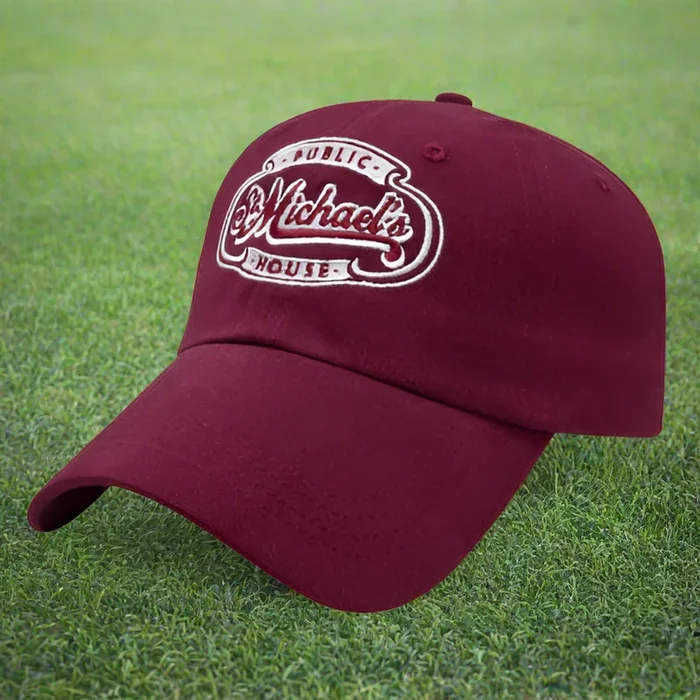 Unstructured Low Profile Golf Cap Embroidered with Your Logo