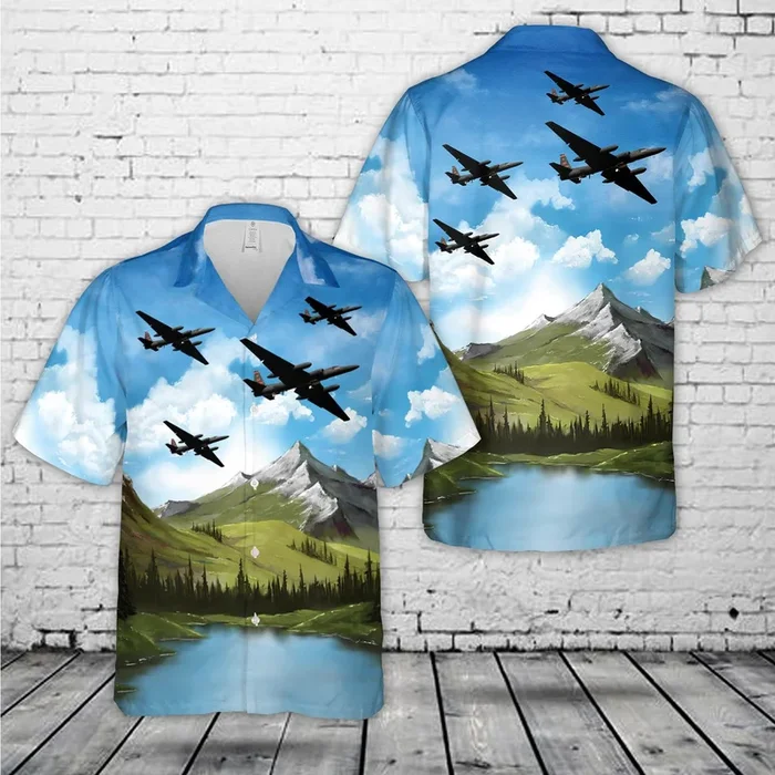 US Air Force 5th Reconnaissance Squadron Lockheed U-2 Hawaiian Shirt – Fanshubus.com