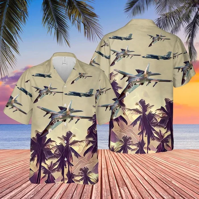 US Air Force General Dynamics F-111 Aardvark Hawaiian Shirt – Fanshubus.com