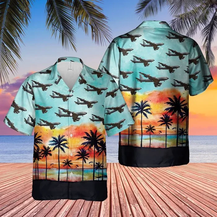 US Air Force KC-46 Pegasus Hawaiian Shirt – Fanshubus.com