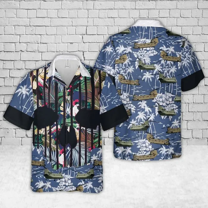 US Army Boeing CH-47 Chinook Hawaiian Shirt – Fanshubus.com