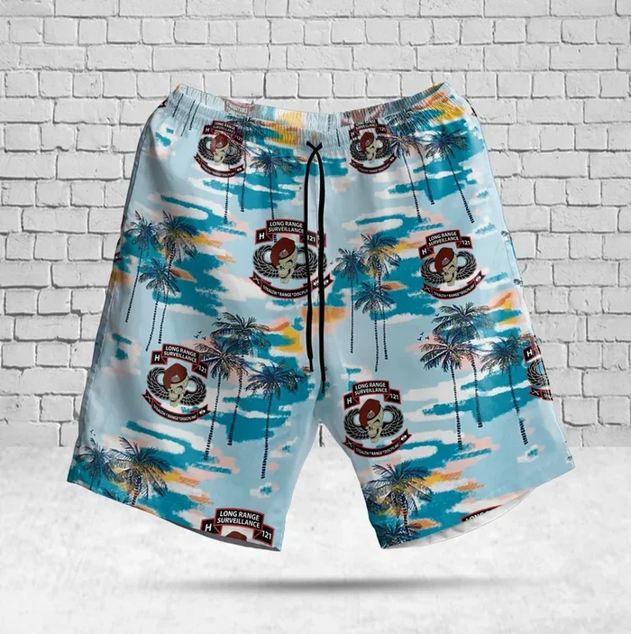 US Army H/121 Long Range Surveillance Hawaiian Short – Fanshubus.com