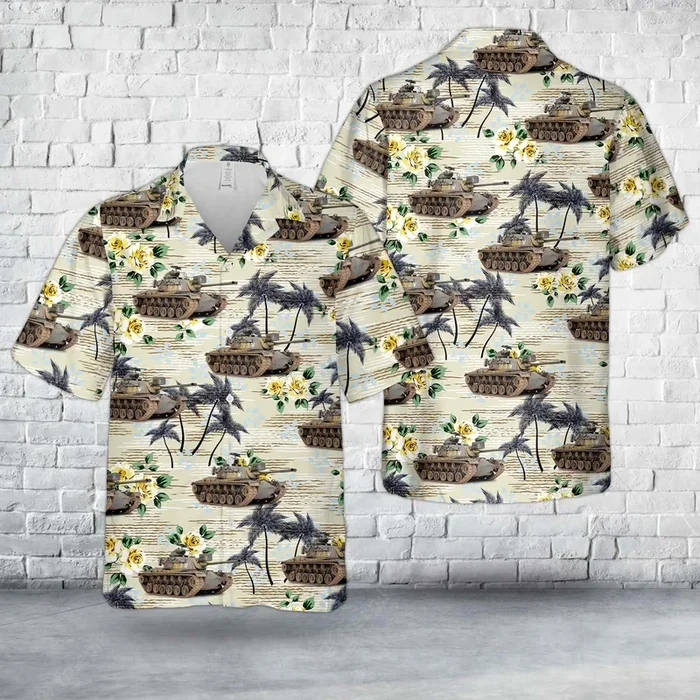 US Army M48A1 Patton Vietnam war Hawaiian Shirt – Fanshubus.com