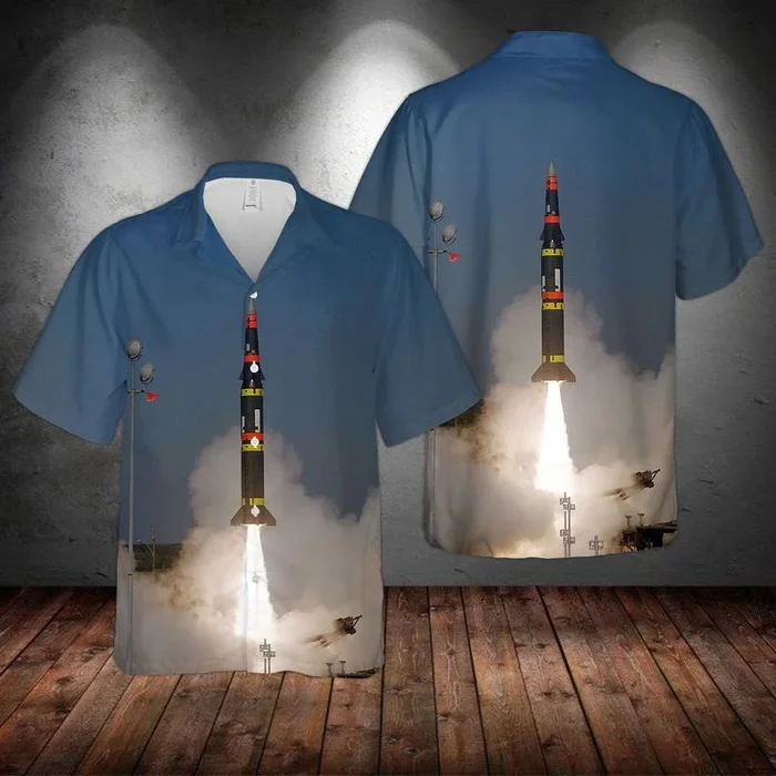 US Army Pershing II Weapon System Hawaiian Shirt – Fanshubus.com