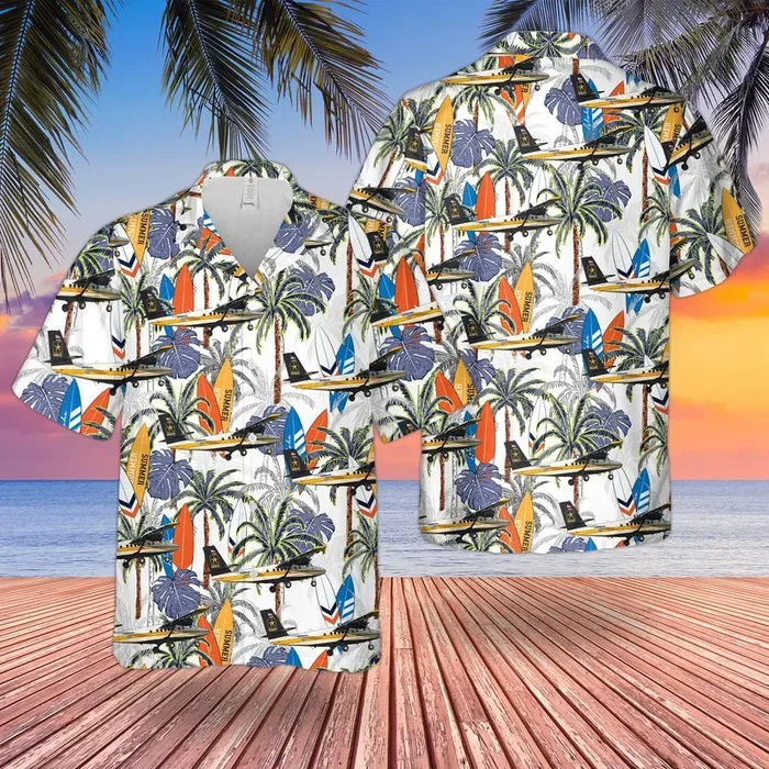 US Army Viking UV-18C Twin Otter Hawaiian Shirt – Fanshubus.com