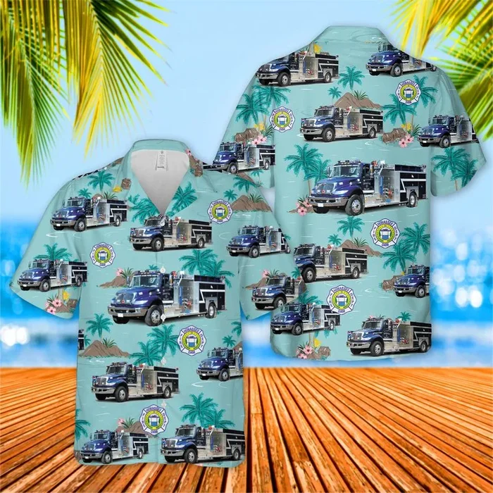 US Hiwassee Dam Fire Department Hawaiian Shirt – Fanshubus.com