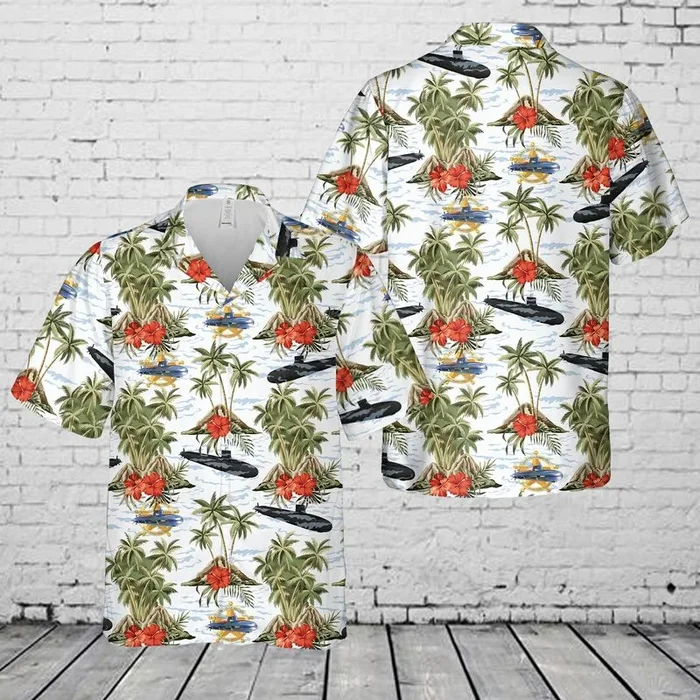US Navy USS Texas (SSN-775) Hawaiian Shirt – Fanshubus.com