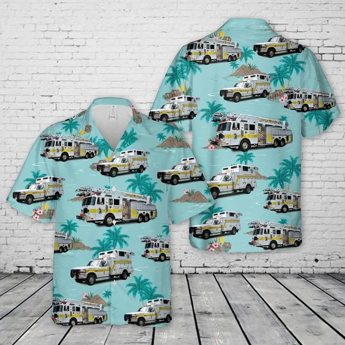 US Turtle Creek Fire Department Hawaiian Shirt – Fanshubus.com