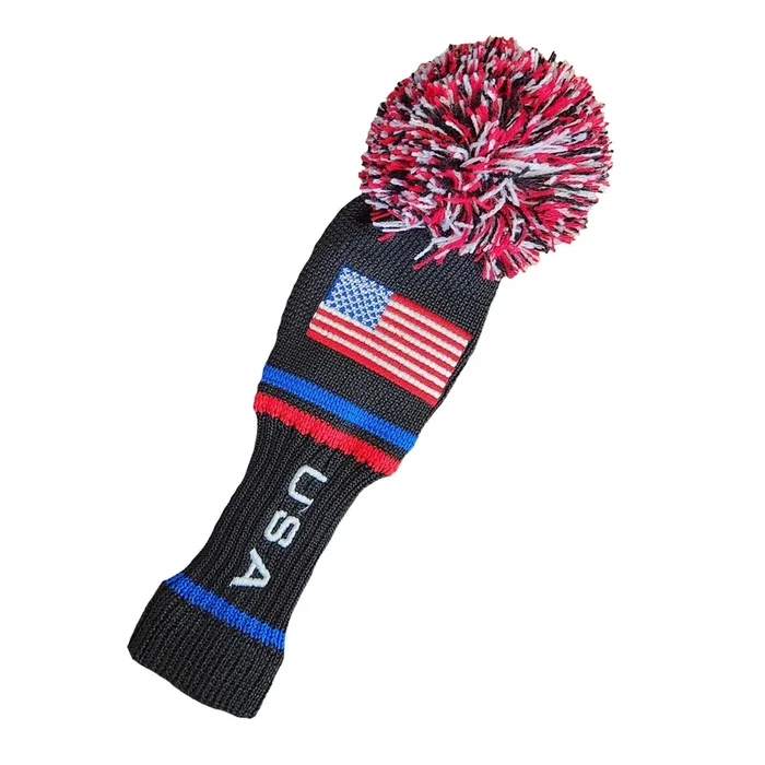 USA Pom Pom Putter Head Cover