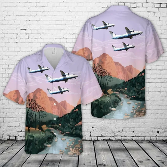 USAF Air Force Special Operations CommandC-146A Wolfhound Hawaiian Shirt – Fanshubus.com