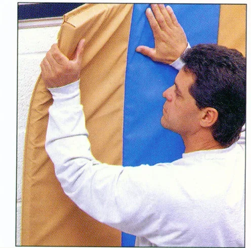 USE YOUR MATS FOR WALL PROTECTION WITH VELSTIK 4′ LENGTHS